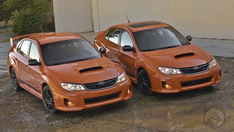 2013 Subaru Impreza WRX & WRX STI Orange and Black Special Editions Announced